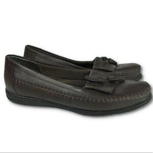 dr scholls Flats Size 7 Leather Tassel Loafers